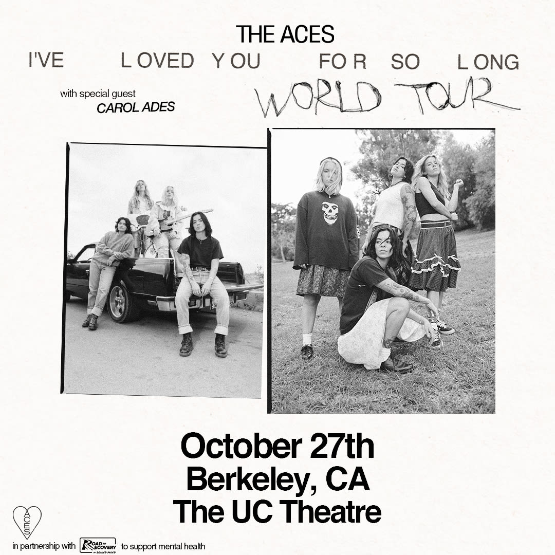 The Aces in Berkeley at The UC Theatre