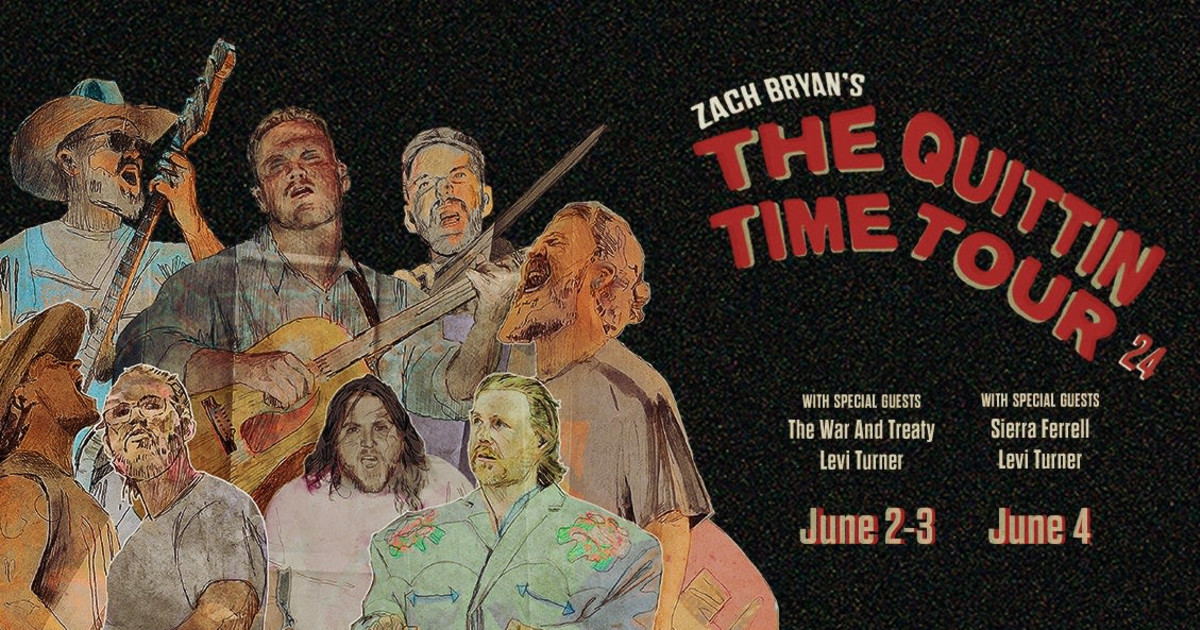 Zach Bryan Concerts 2025 Poster