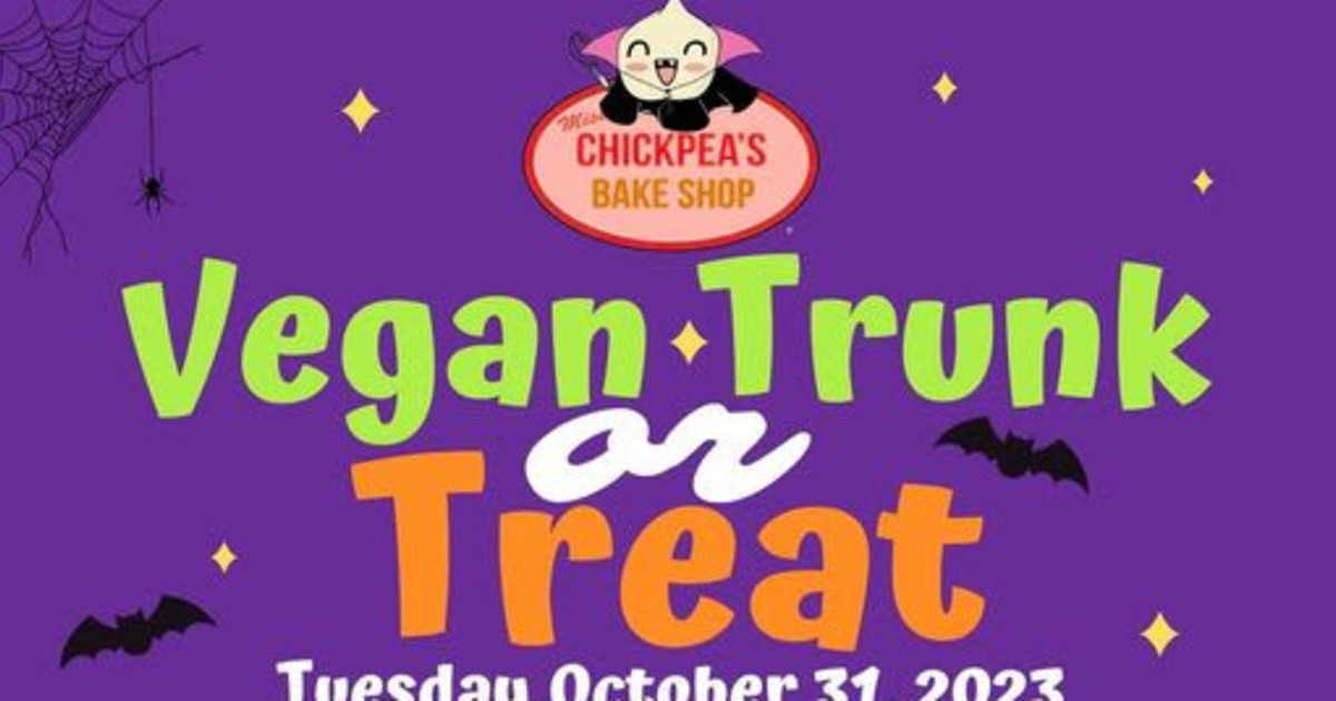 Vegan Trunk or Treat in San Antonio at Miss Chickpea's Bake Shop