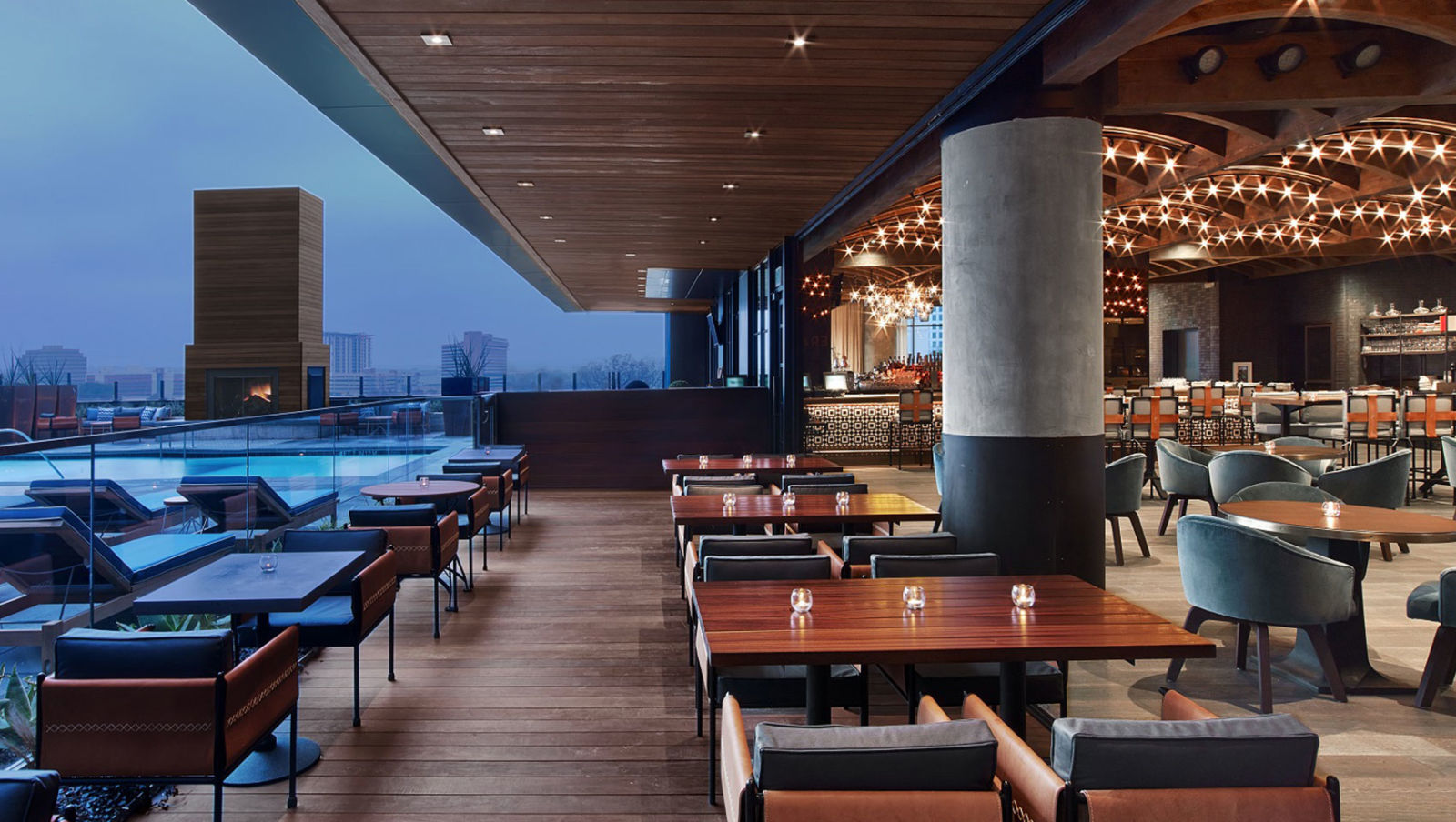 Rooftop Bars + Restaurants