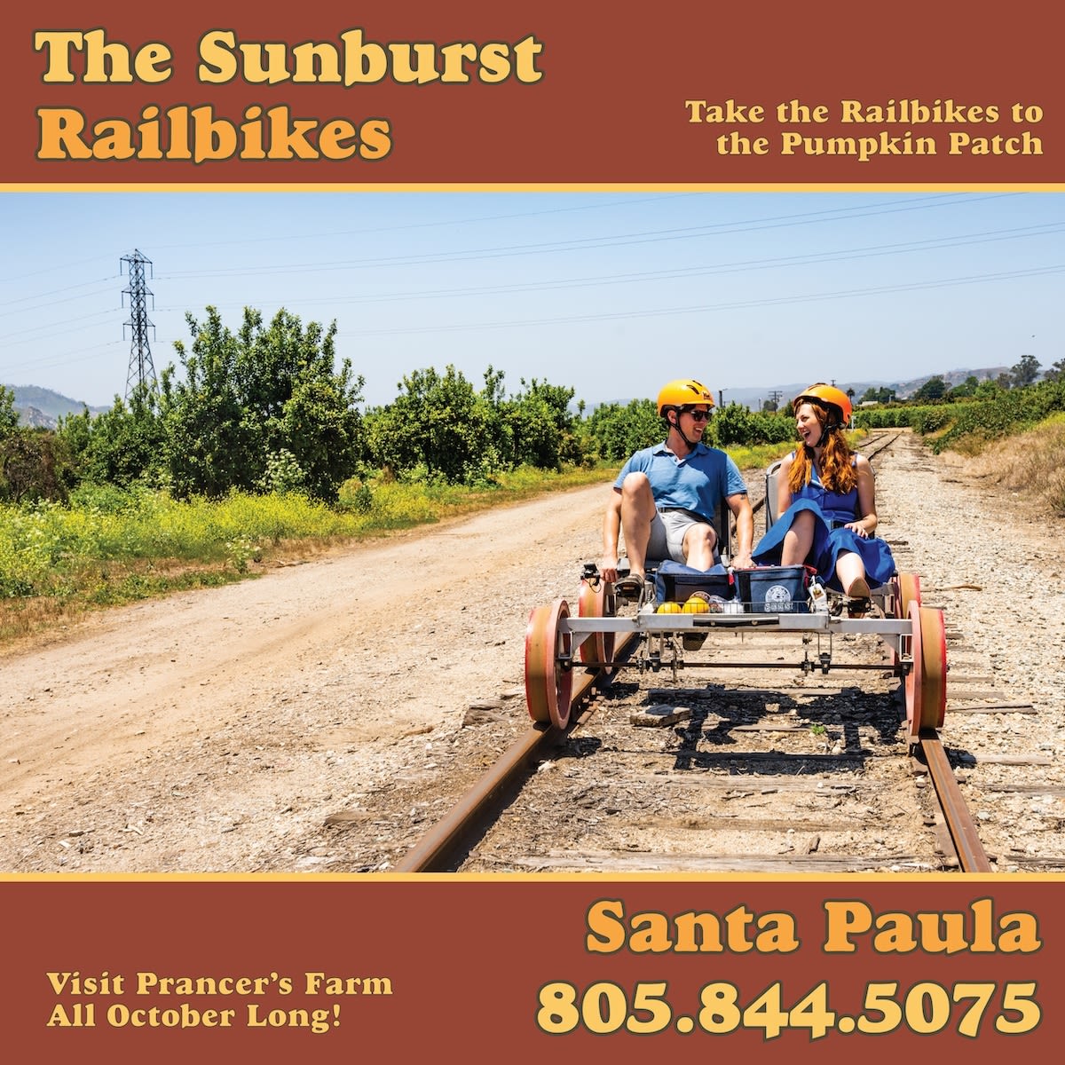 Sunburst Railbikes in Santa Paula at The Sunburst Train