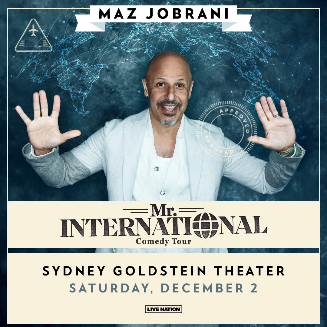 Maz Jobrani in San Francisco at Sydney Goldstein Theater