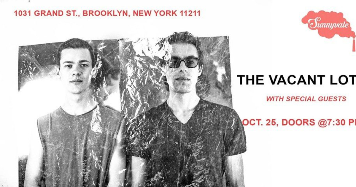 The Vacant Lots Plus Warpark, Heavy Birds **Free Show** in