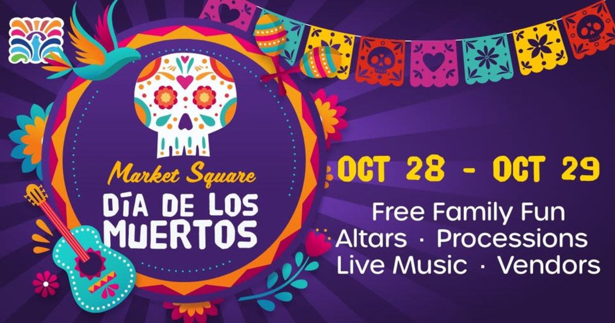Día de los Muertos Celebration in San Antonio at Market Square