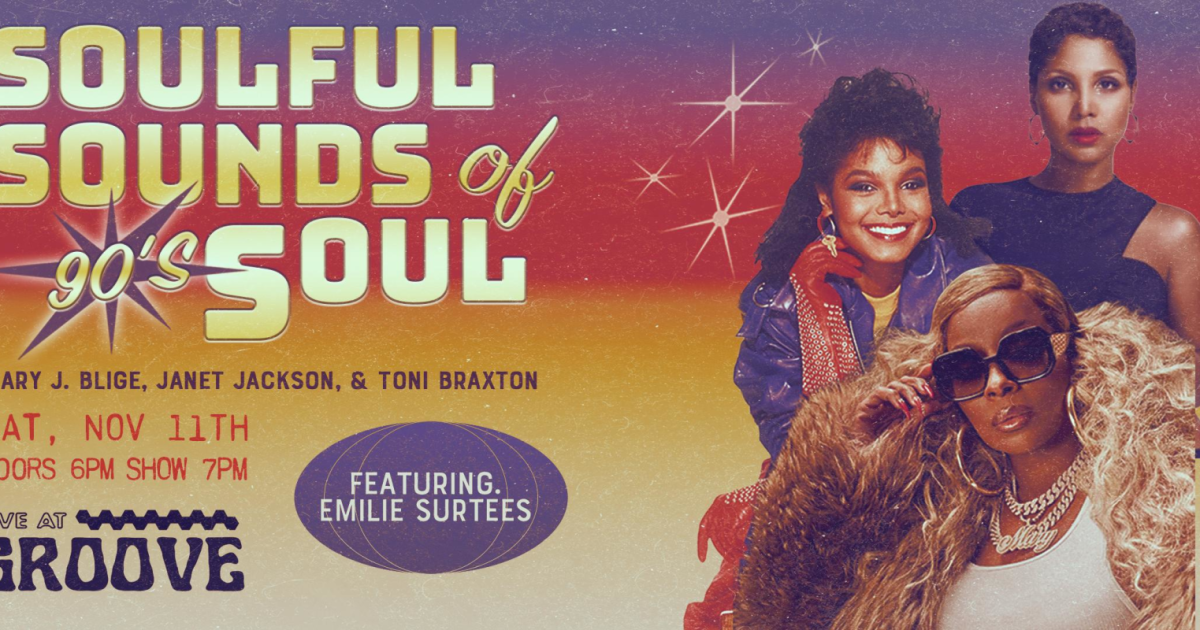 Soulful Sounds of the 90's Mary J. Blige, Jackson, & Toni Soulful Sounds of the 90's Mary J. Blige, Jackson, & Toni