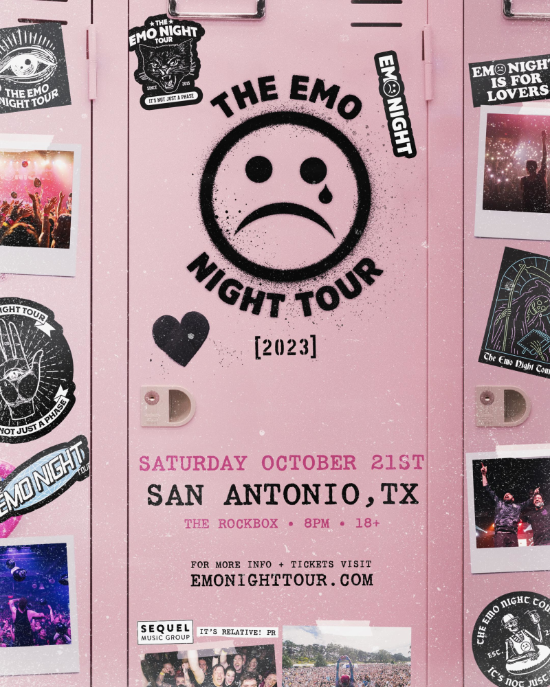 The Emo Night Tour in San Antonio at The Rock Box