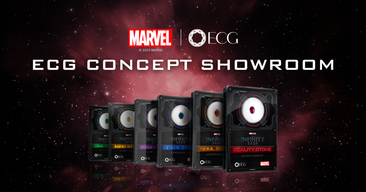 The ECG x Marvel Infinity Gem Collection at ECG Concept in NYC at 26