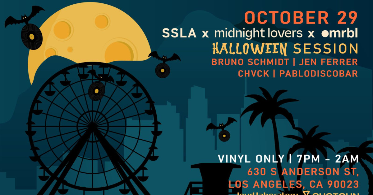 SSLA (Vinyl Only) x MARBLE x Midnight Lovers 10/29/23 in Los
