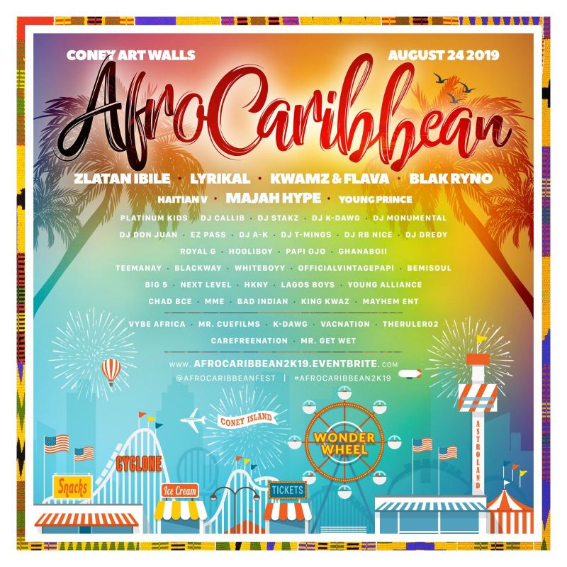 Afro-Caribbean Day Festival in Brooklyn at Coney Island Art