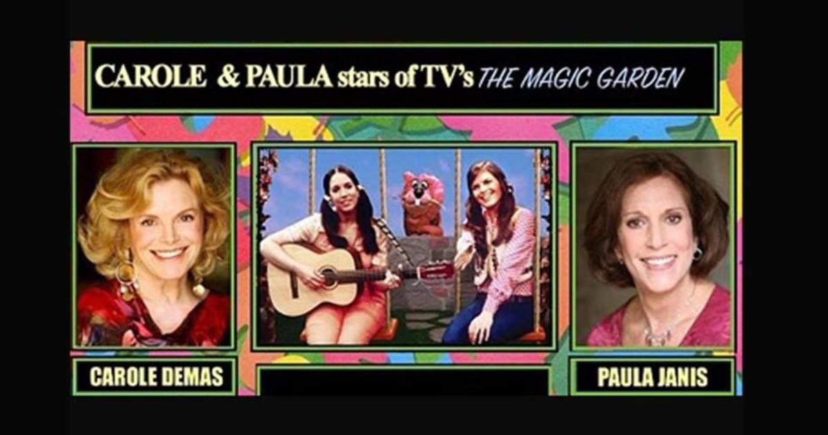 Carole Paula 65 Years Of Friendship Stars Of The Magic Garden In