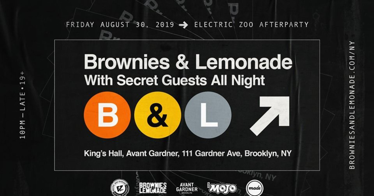 Brownies & Lemonade in Brooklyn at Brooklyn Mirage