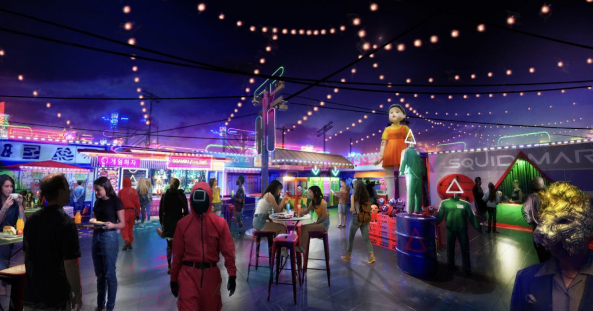 Squid Game: The Trials in Los Angeles at 200 N Fairfax Avenue