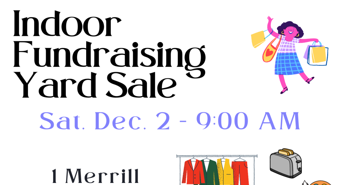 Fundraising Indoor Yard Sale in Newburyport at The Actors Studio