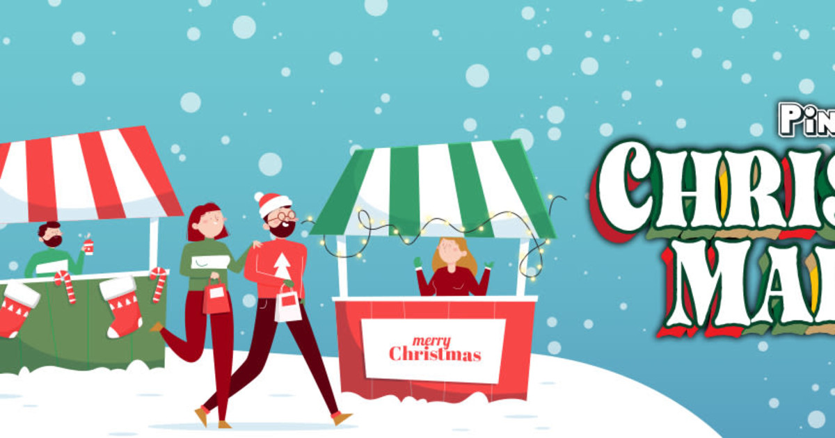 Pinballz Christmas Market in Buda at Pinballz Kingdom