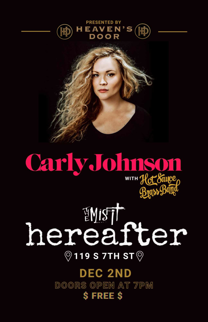 Carly Johnson & Hot Sauce Brass Band LIVE! in Louisville at