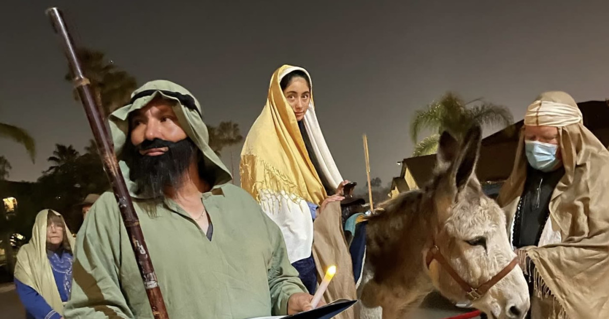 65th Annual Las Posadas in San Diego at Old Town San Diego