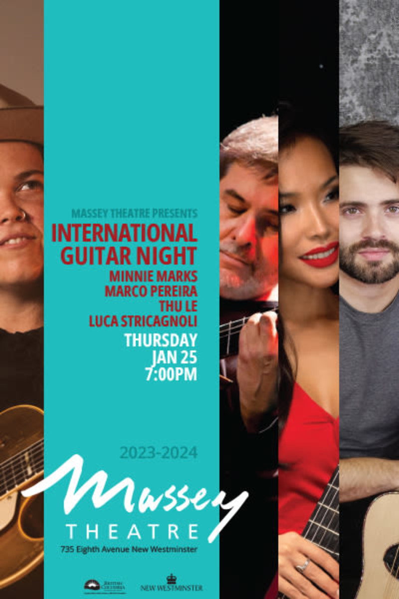 International Guitar Night in New Westminster at Massey Theatre