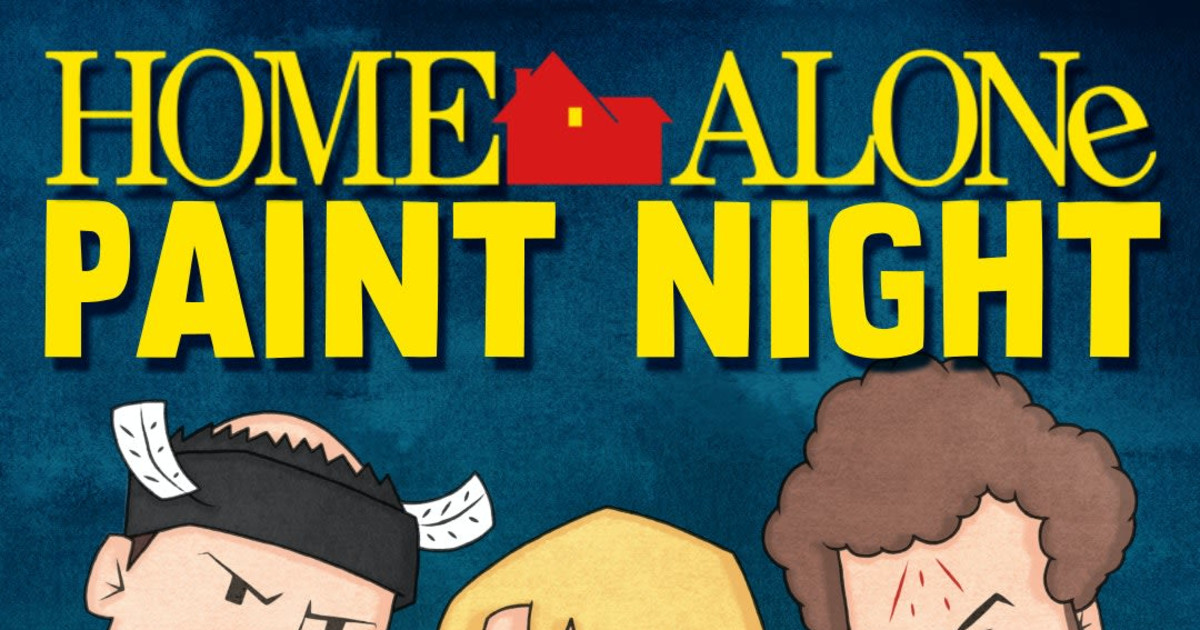 Home Alone Paint Night in Medford at Deep Cuts