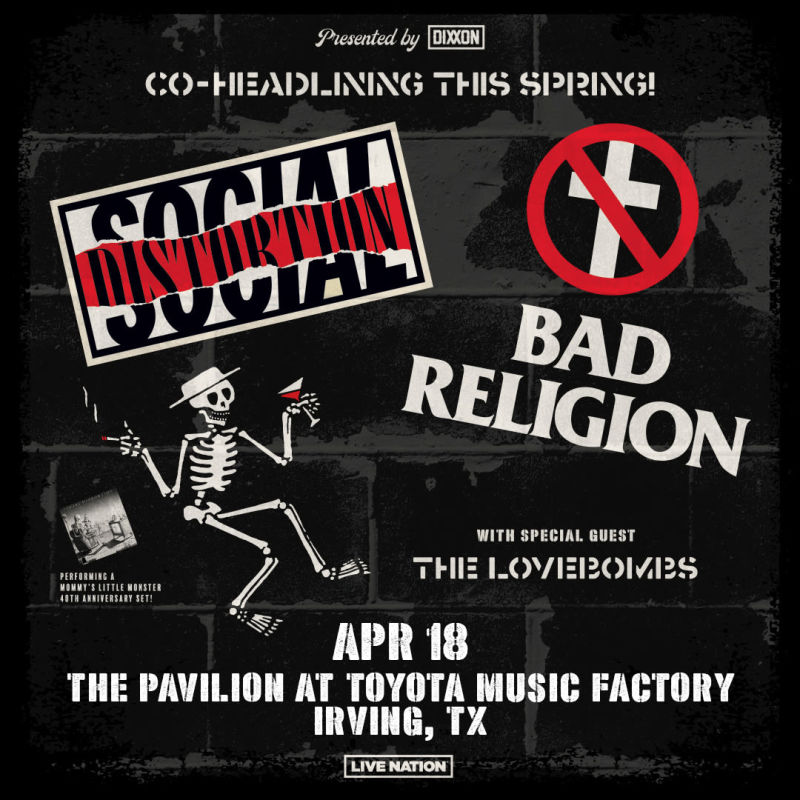 Social Distortion Band Performing Live in 2025