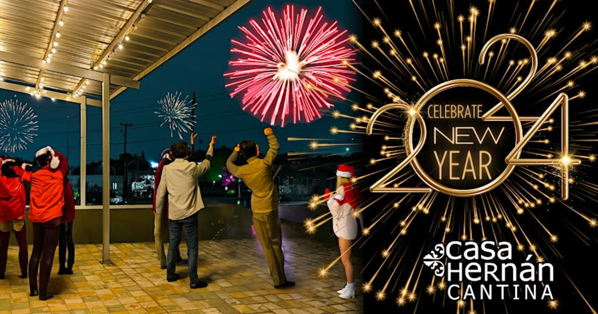2024 New Year at Casa Hernán in San Antonio at Casa Hernán