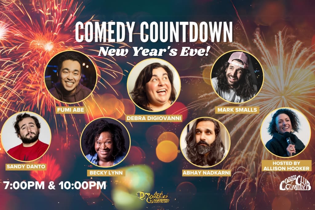 Comedy Countdown in San Francisco at Cobb's Comedy Club