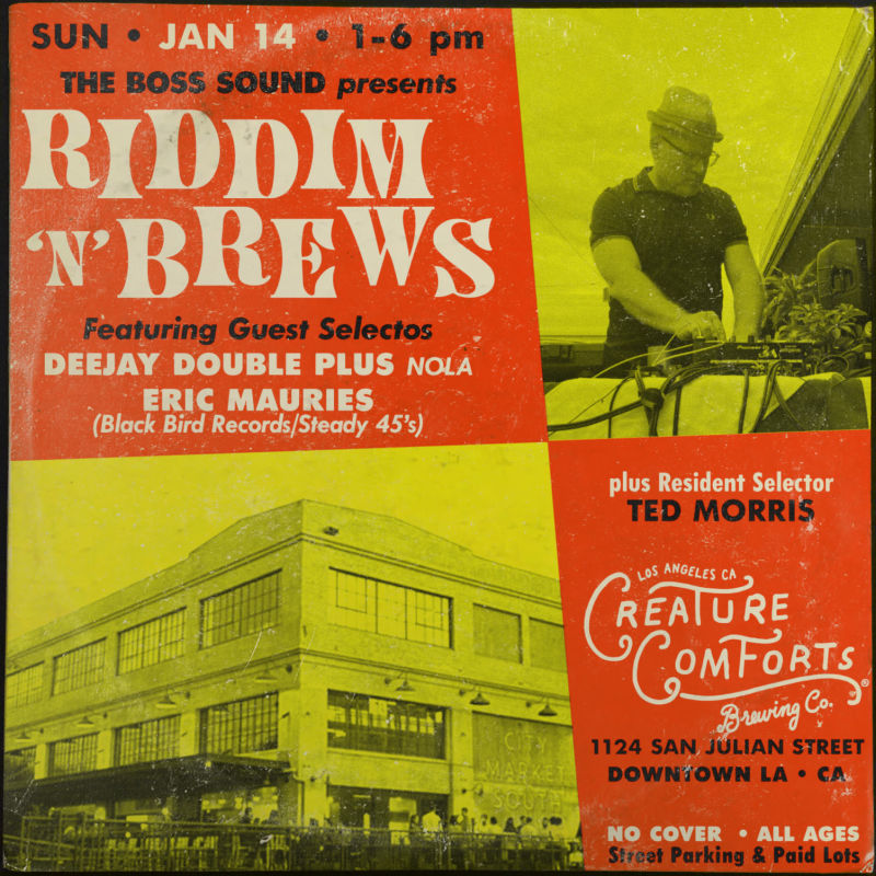 Riddim N Brews Hangover Party, Classic Jamaican Riddims & Craft