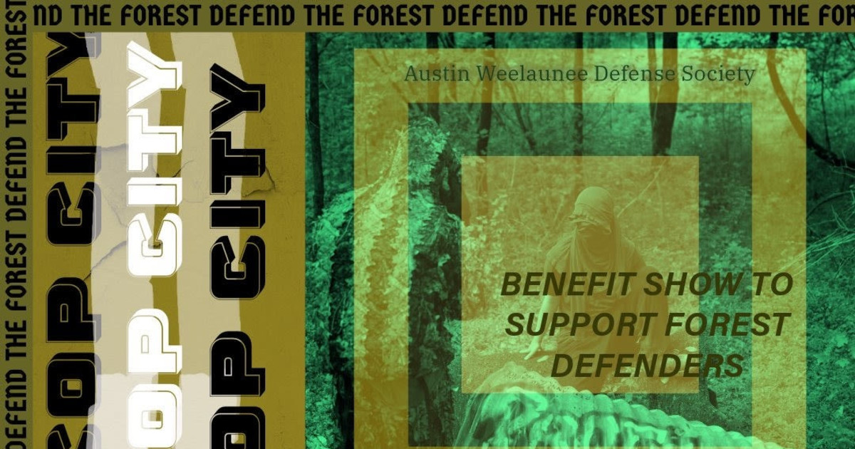 STOP COP CITY BENEFIT ft. Good Pollution, Emma Goldman Sachs,