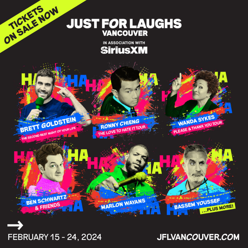 Just For Laughs VANCOUVER Festival Giveaway in Vancouver at