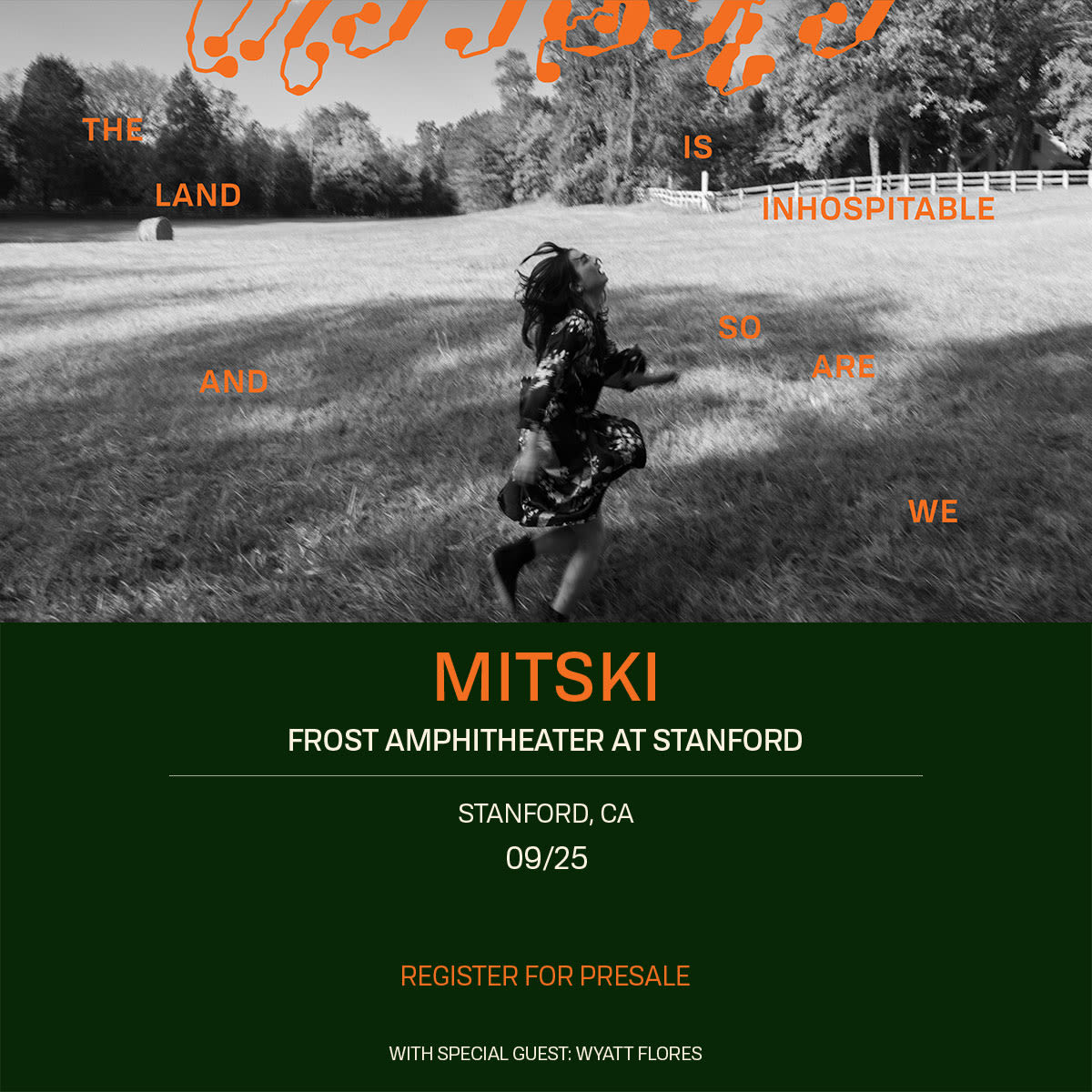 Mitski Tour Poster 2025