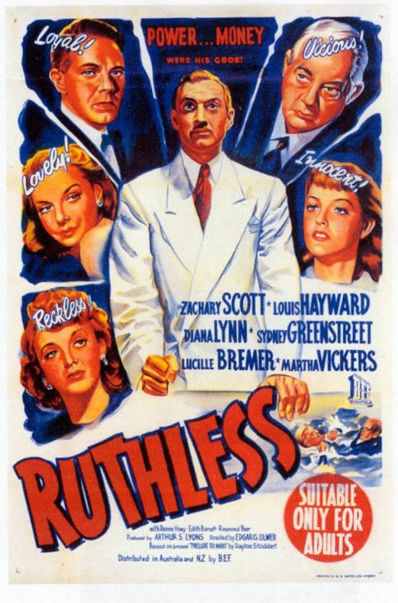 RUTHLESS In Austin At AFS Cinema
