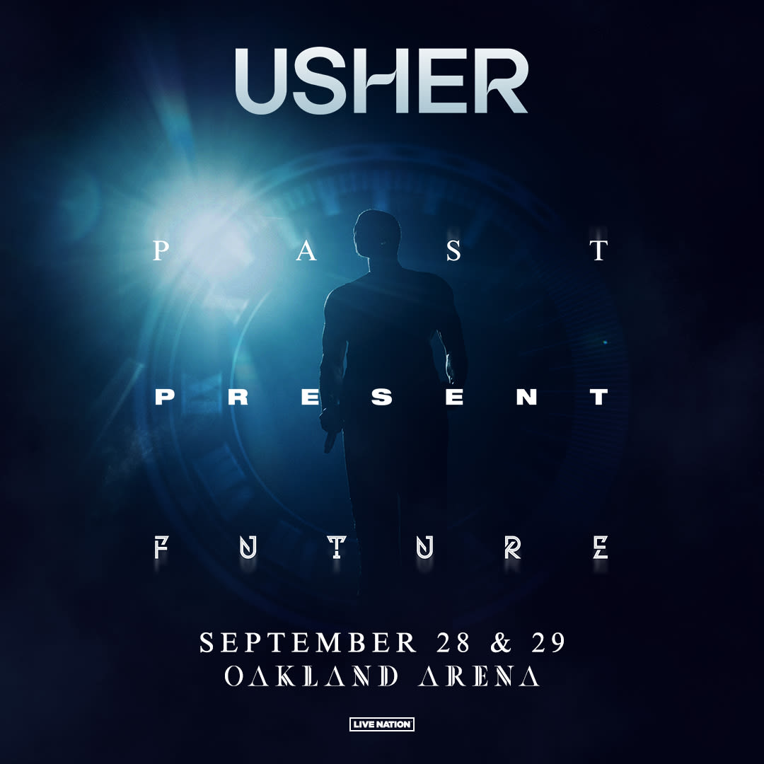 Usher in Oakland at Oakland Arena