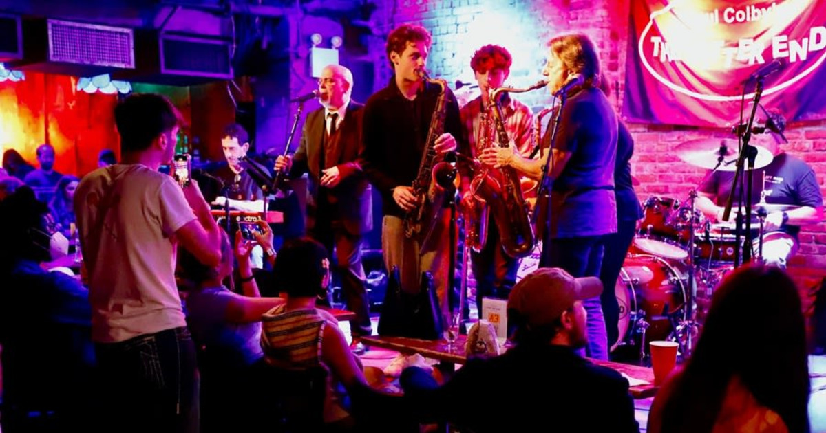 Richie Cannata's Monday Night Jam in New York at The Bitter End