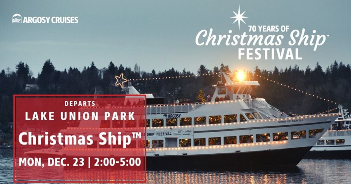 Christmas Ship Early In Seattle At Argosy Cruises