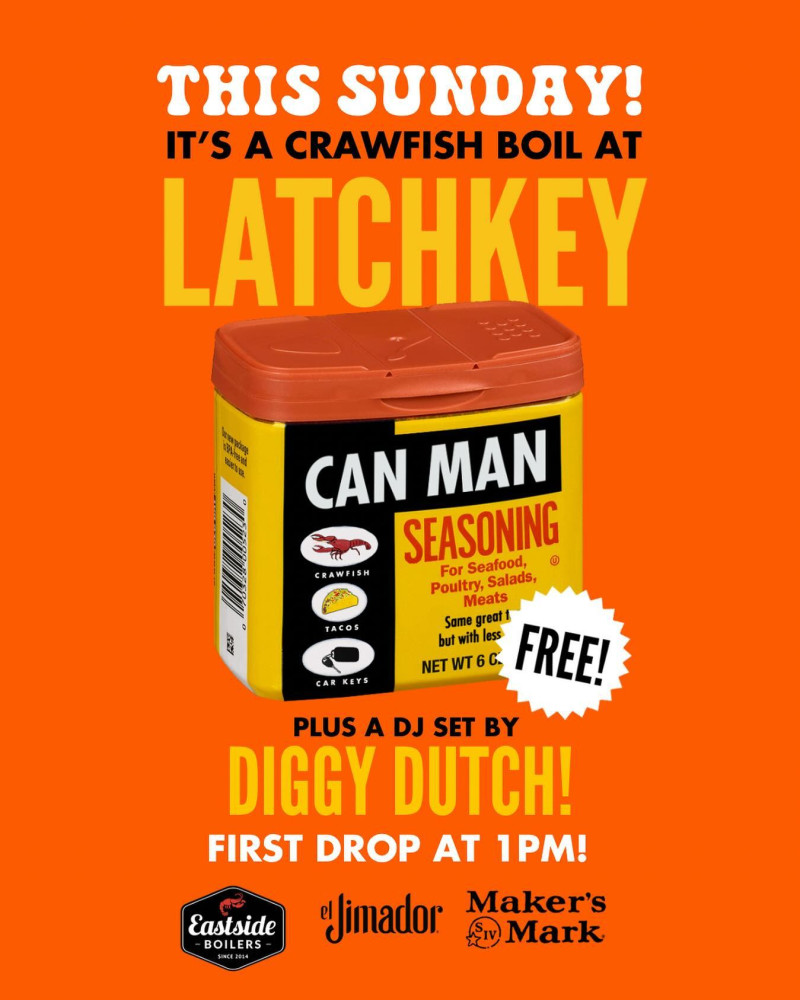 Crawfish Boil in Austin at Latchkey