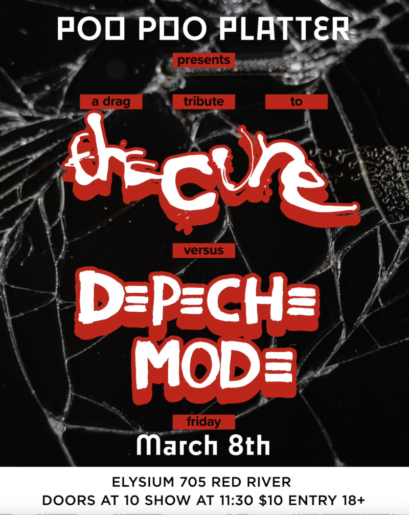 A Drag Tribute to The Cure VS Depeche Mode in Austin at Elysium