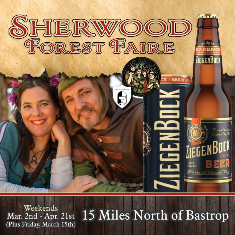 15th Annual Sherwood Forest Faire in McDade at Sherwood Forest