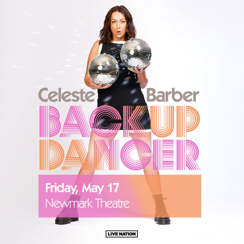Celeste Barber Backup Dancer in Portland at Newmark Theatre