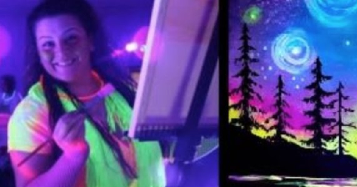 OldSkool Blacklight Paint Party in Austin at The Stardust Club