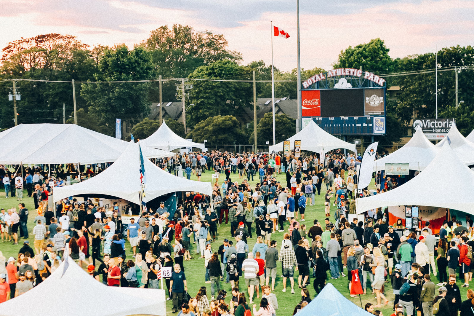 Great Canadian Beer Festival in Victoria at Royal Athletic Park
