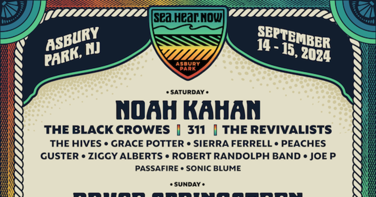 Sea. Hear. Now Music Festival in NYC at Asbury Park, NJ