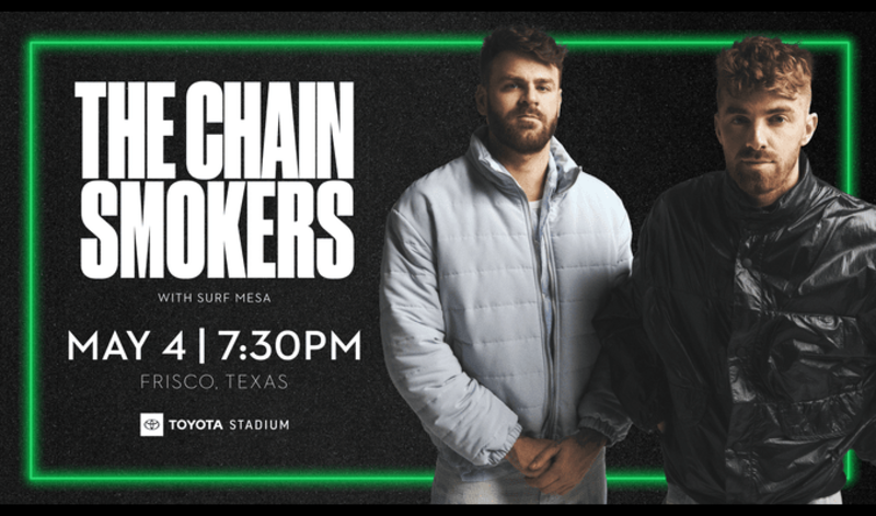 Chainsmokers Tour 2025 Image