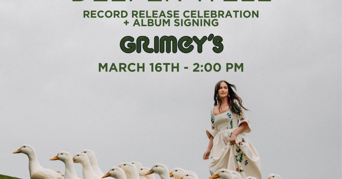 Kacey Musgraves Deeper Well Album Signing & Record Release