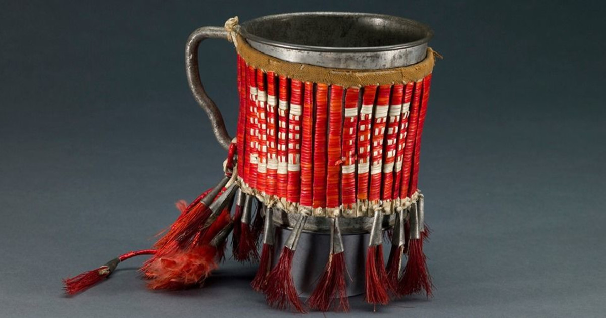 Porcupine Quill Embroidery on The Plains in St. Louis at Saint