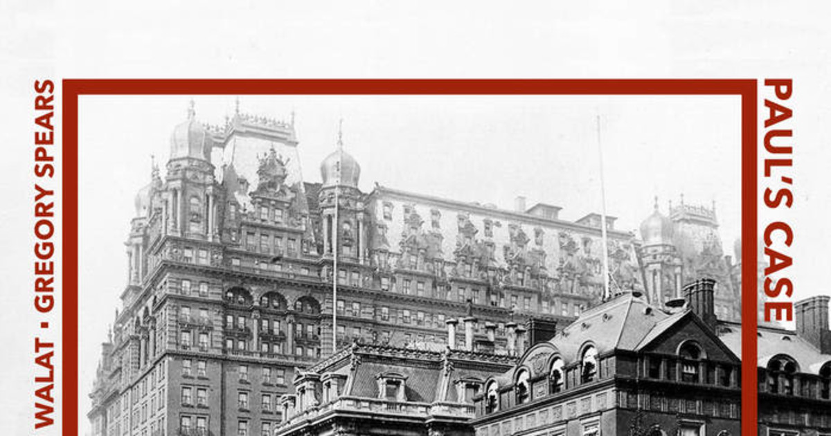 Production Recording of Paul's Case Released in New York at