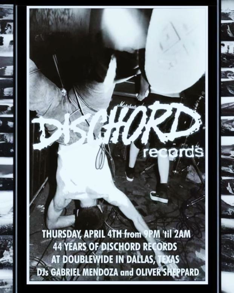 Discord Record Night Ii44 Years Of Dischord Records in Dallas at
