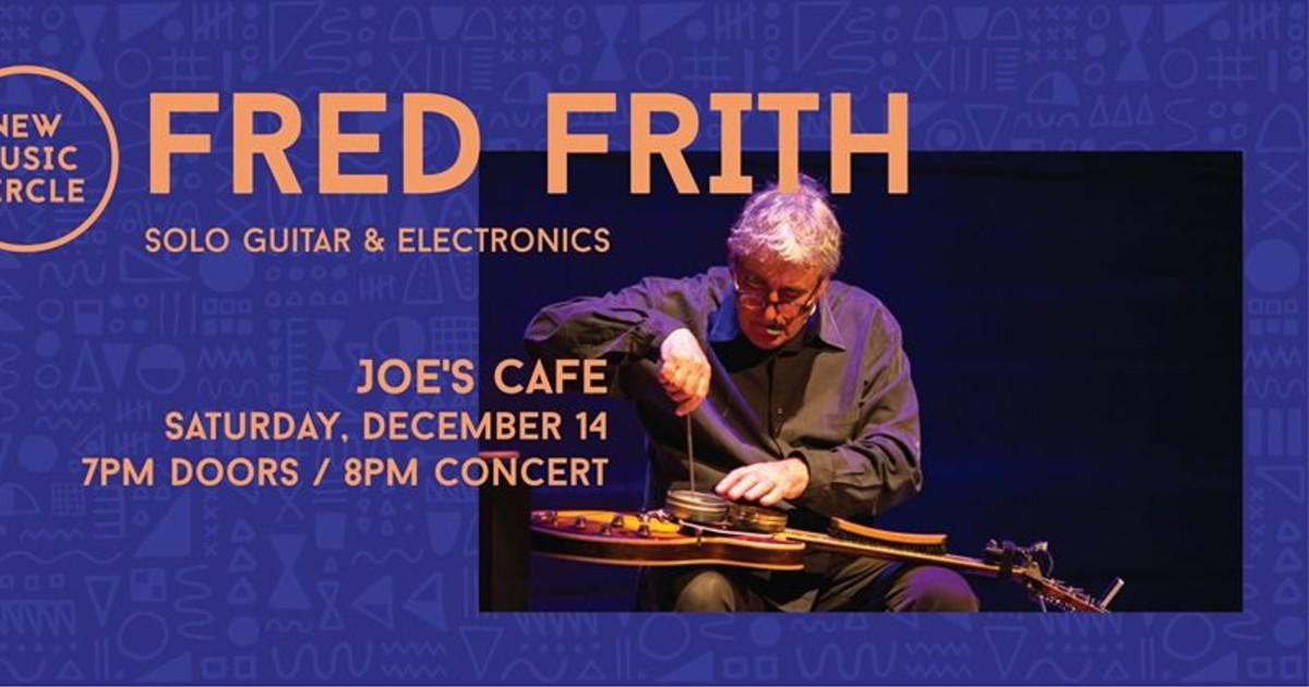 Fred Frith at Joe's Cafe in St Louis at Joe's Cafe & Gallery
