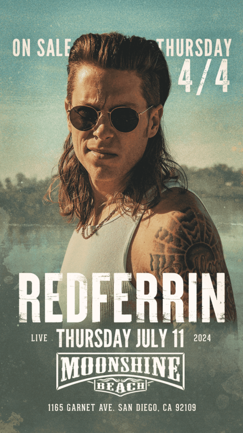 Redferrin Live in Concert in San Diego at Moonshine Beach