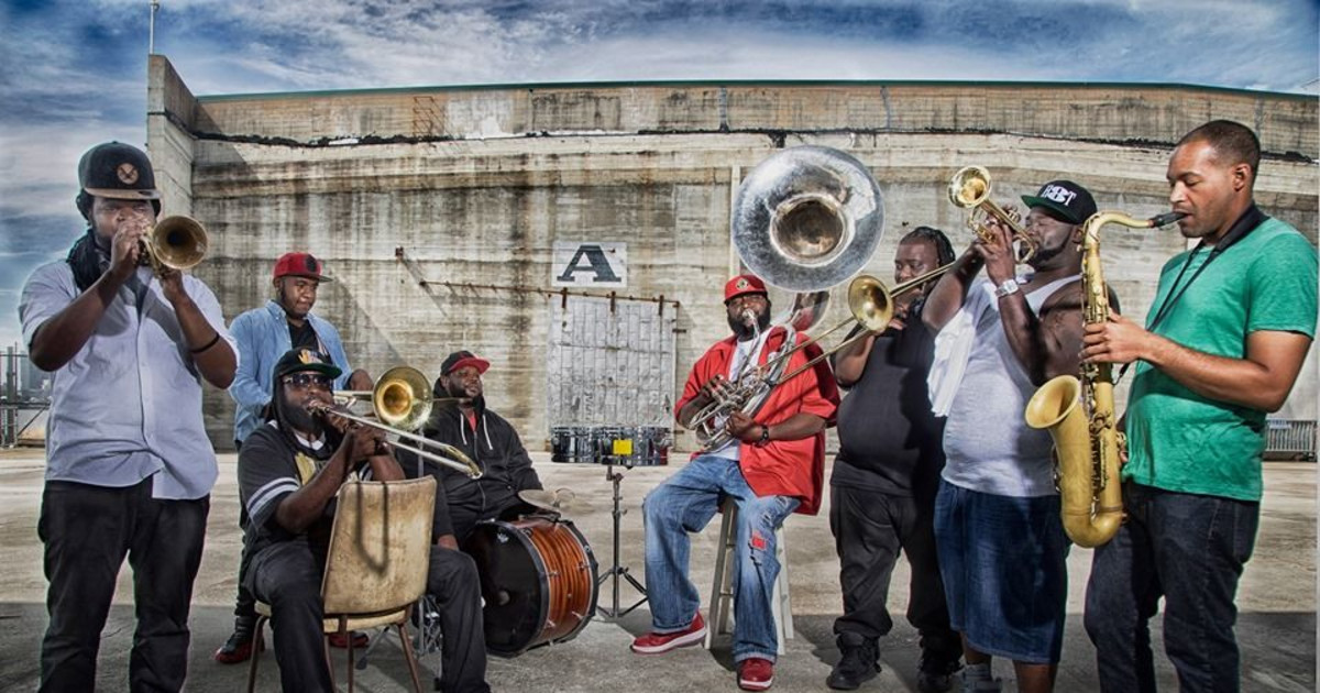 Hot 8 Brass Band in Oakland at The New Parish