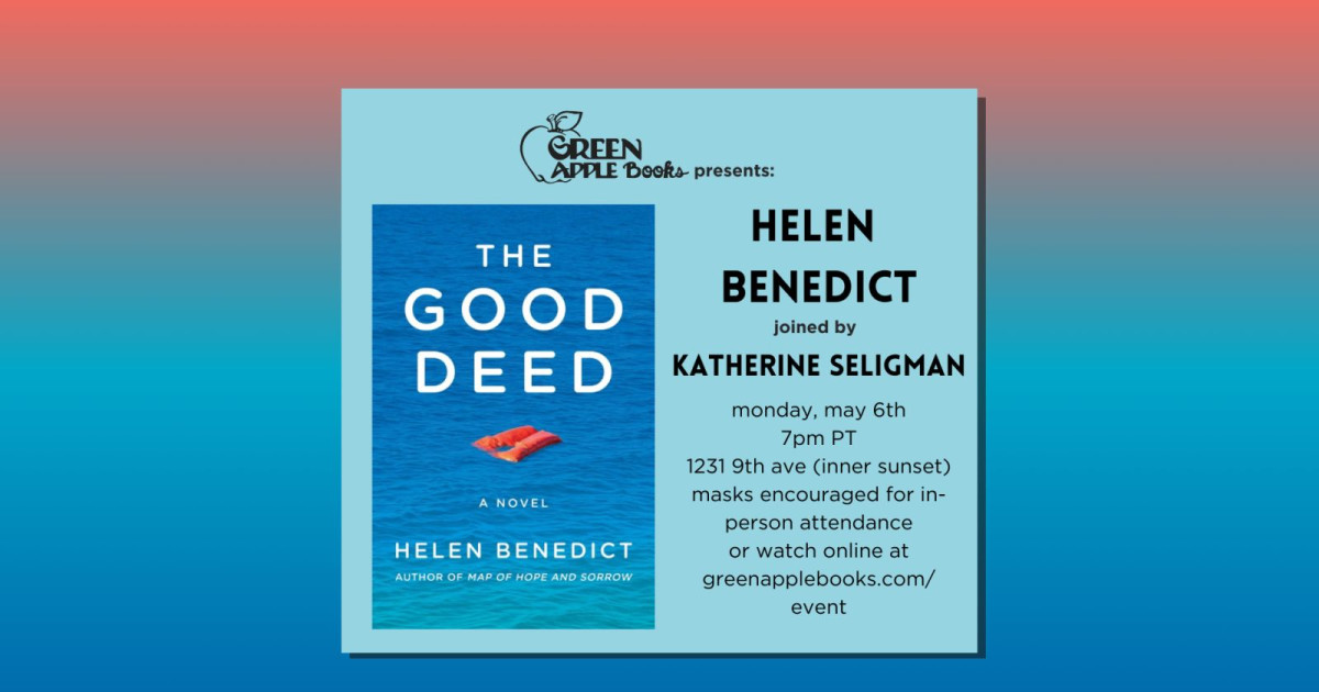 9th Ave Helen Benedict with Katherine Seligman in San Francisco