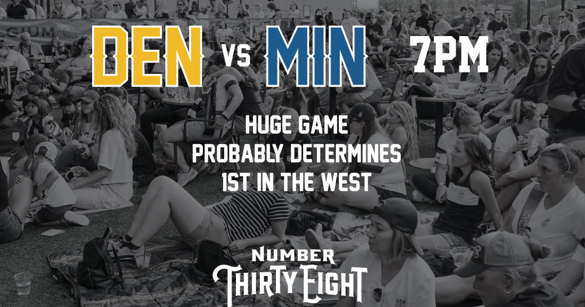 Nuggs vs T'Wolves in Denver at Number Thirty Eight